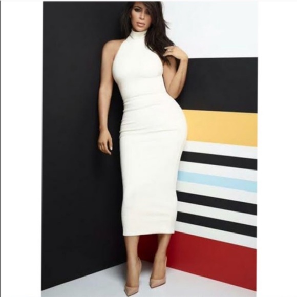 Torn by Ronny Kobo mock neck Theodora midi dress - Picture 2 of 4